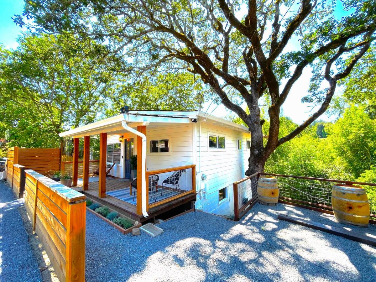 Private Wine Country-River Bungalow! Sunny Treetop Views - Pets Stay Free Forestville Exterior photo